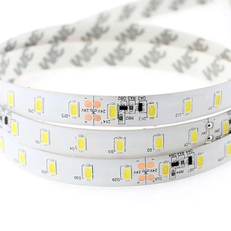 Tira LED Monocolor SMD5630, DC24V CC, 5m (70 Led/m) - Sensor Temperatura, 75W, IP20