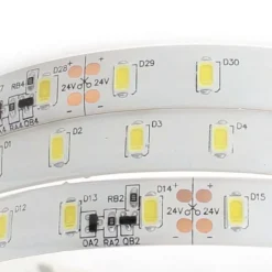 Tira LED Monocolor SMD5630, DC24V CC, 5m (70 Led/m) - Sensor Temperatura, 75W, IP20