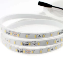 Tira LED Monocolor SMD5630, DC24V CC, 5m (70 Led/m) - Sensor Temperatura, 75W, IP67