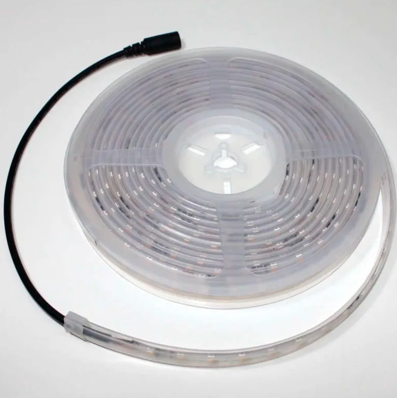 Tira LED Monocolor SMD5630, DC24V CC, 5m (70 Led/m) - Sensor Temperatura, 75W, IP67