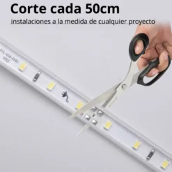 Tira LED Monocolor SMD2835, DC24V, 50 metros (120Led/m), 500W, IP66