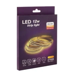 Tira LED Monocolor SMD2835, DC24V, 5m (120Led/m), 60W, IP20