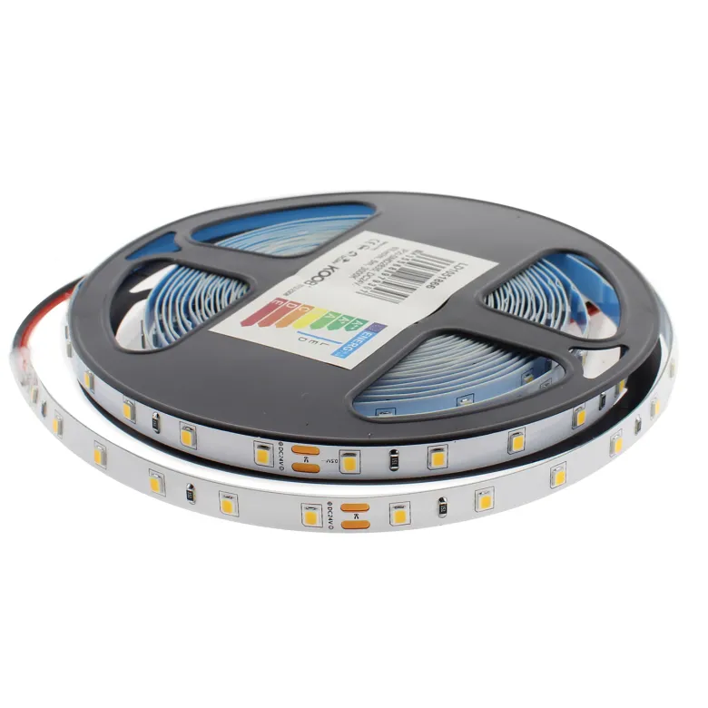 Tira LED Monocolor SMD2835, DC24V, 5m (60Led/m), 25W, IP20