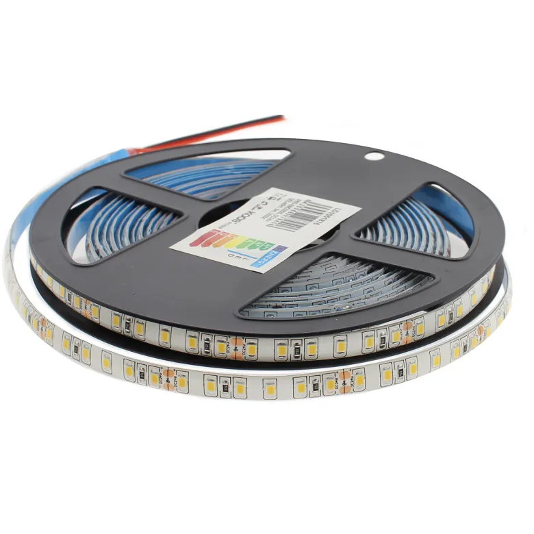 Tira LED Monocolor SMD2835, DC24V, 5m (120Led/m), 80W, IP65