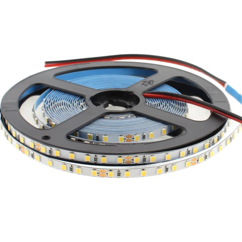 Tira LED Monocolor SMD2835, DC24V, 5m (120Led/m) PCB 5mm, 60W, CRI 90 - IP20