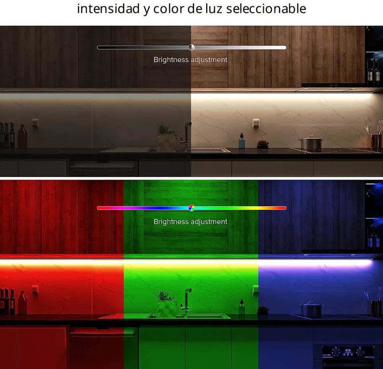 Tira LED RGB COB, DC24V, 5m (768Led/m), 75W, IP20