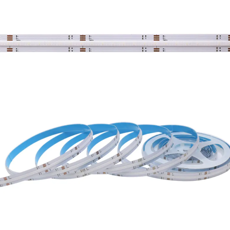 Tira LED RGB+W COB, DC24V, 5m (784Led/m), 100W, IP20
