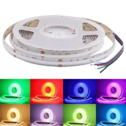 Tira LED RGB+W COB, DC24V, 5m (784Led/m), 100W, IP20