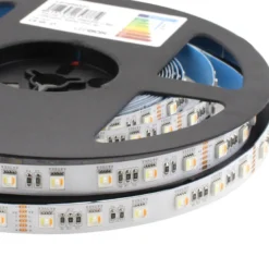 Tira LED SAMSUNG SMD5050, RGB+CCT, DC24V, 60Led/m 5 en 1, IP20 , 5 metros