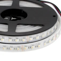 Tira LED SAMSUNG SMD5050, RGB+W, DC24V, 5m (84Led/m 4 en 1) - IP67