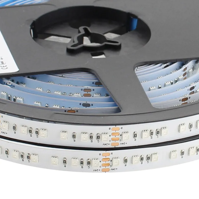 Tira LED SMD2835, ChipLed Samsung, RGB, DC24V, 5m (120Led/m) - IP20