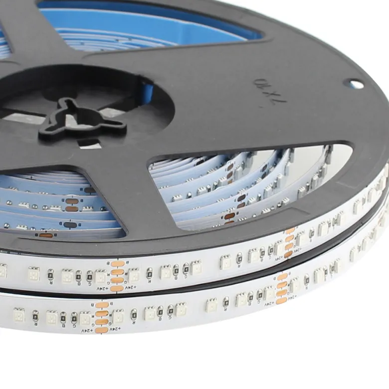 Tira LED SMD2835, ChipLed Samsung, RGB, DC24V, 5m (120Led/m) - IP20