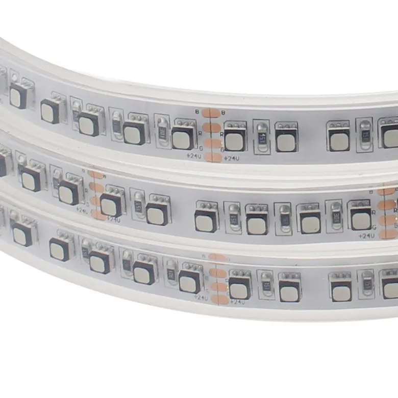 Tira LED SMD3535, ChipLed Samsung, RGB, DC24V, 5m (120Led/m) - IP67