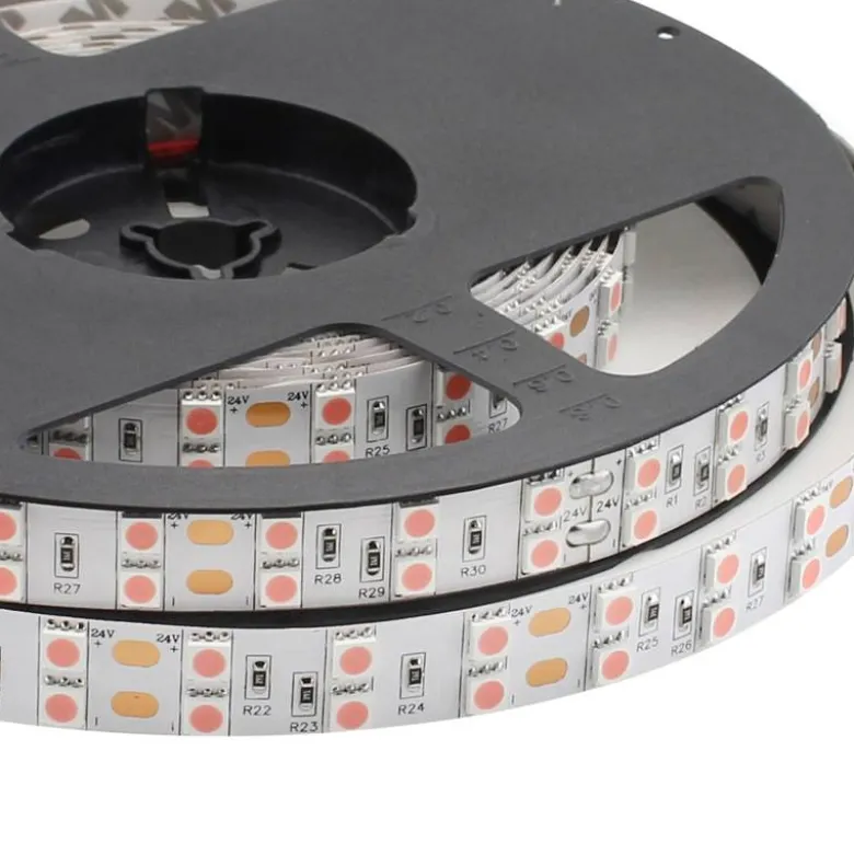 Tira LED SMD5050, DC24V, 5m (120 Led/m), ROSA - IP20