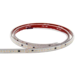 Tira LED 220V Bridgelux SMD2835, 120Led/m, 14W/m, 1540lm/m, Triac regulable, corte 10cm, 1 metro, Silicona