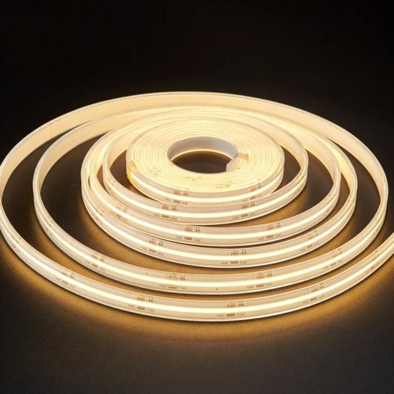 Tira LED 220V COB, 560Led/m, 16W/m, 10cm corte, 1 metro. Regulable Triac. Silicona