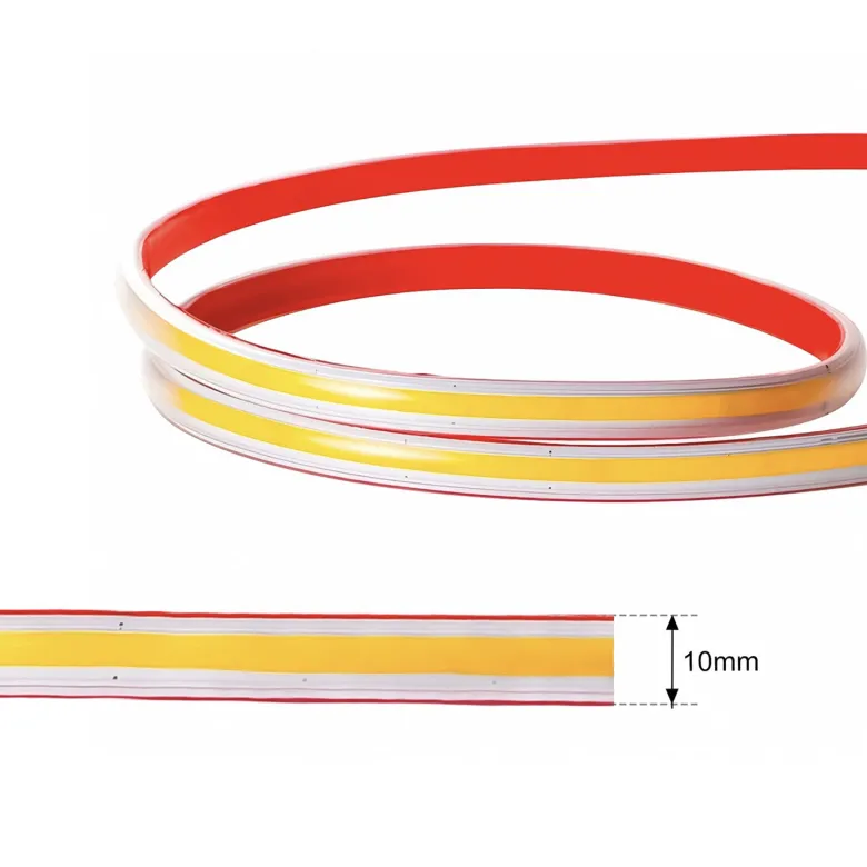 Tira LED 220V COB, 240Led/m, 10W/m, Triac regulable, corte 10cm, 1 metro