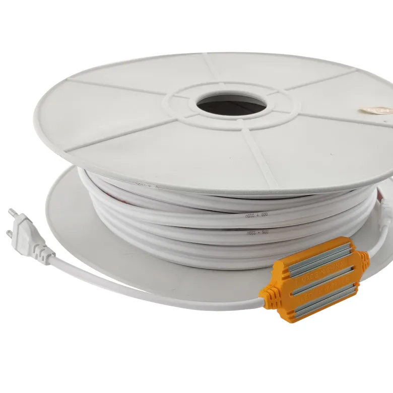 Tira LED 220V COB 4*10mm, 288Led/m, 10W/m, Triac regulable, corte 5cm, 1 metro. Silicona
