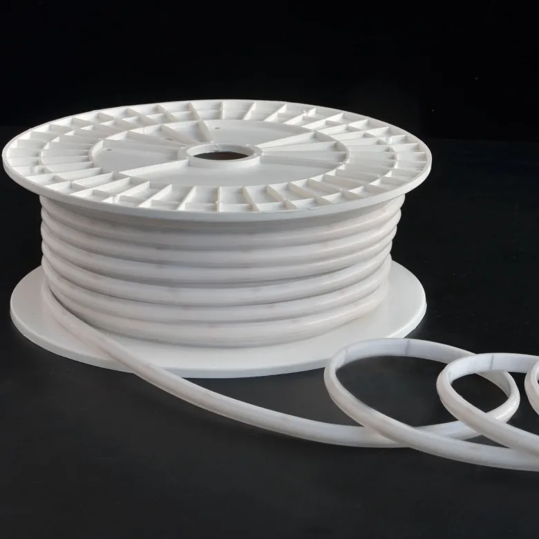 Tira LED 220V COB 4*10mm, 288Led/m, 10W/m, Triac regulable, corte 5cm, 1 metro. Silicona