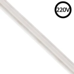Tira LED 220V Slim COB, 288Led/m, 12W/m, Triac regulable, corte 5cm, 1 metro. Silicona