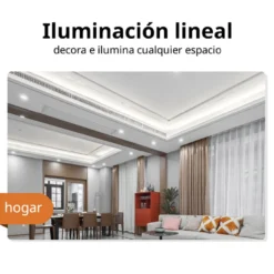 Tira LED 220V Slim COB, 288Led/m, 12W/m, Triac regulable, corte 5cm, 1 metro. Silicona