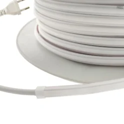 Tira LED 220V Slim COB, 288Led/m, 12W/m, Triac regulable, corte 5cm, carrete 50 metros. Silicona