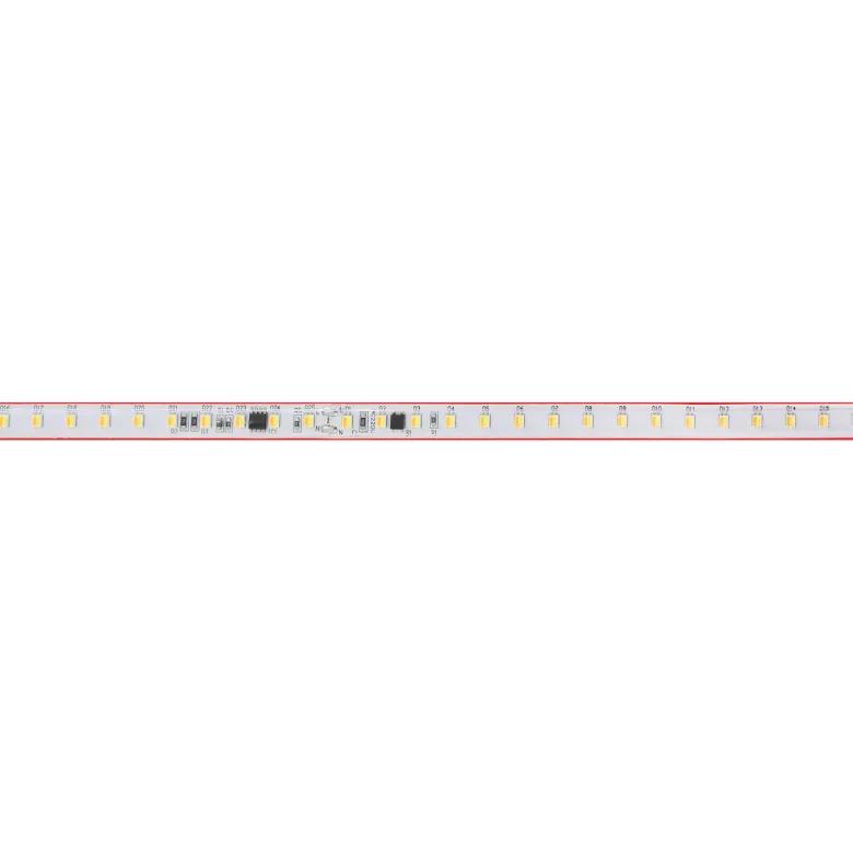 Tira LED 220V Slim SMD2835, 100Led/m, 10W/m, corte 25cm, CCT, 1 metro