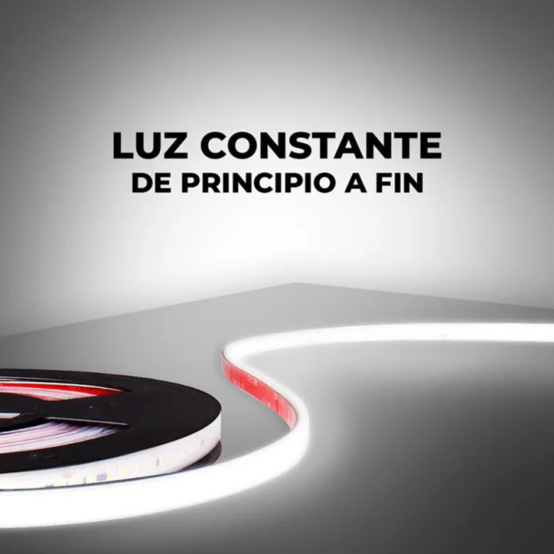 Tira LED 220V Slim SMD2835, 100Led/m, 10W/m, corte 25cm, CCT, 1 metro