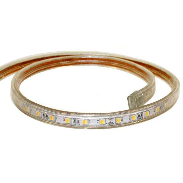 Tira LED 220V SMD5050 DUAL, 60Led/m, 12W/m, carrete 1 metro