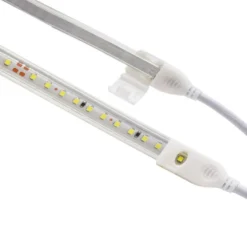 Tira LED 220V SMD2835, 60Led/m, carrete 50 metros con conectores rápidos, 20cm corte