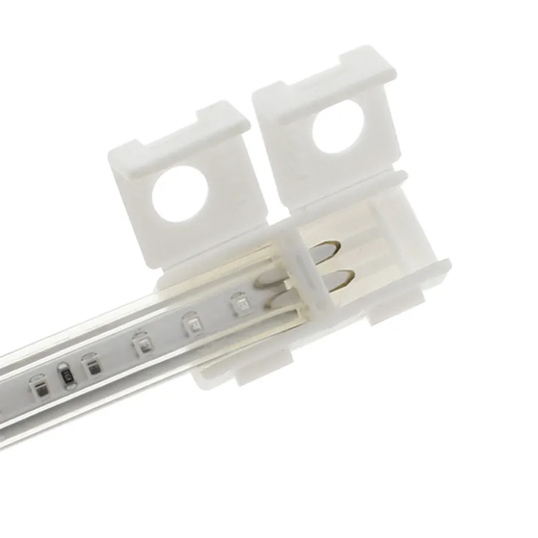 Tira LED 220V SMD2835, 60Led/m, 1 metro con conectores rápidos, 20cm corte