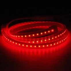 Tira LED 220V SMD2835, 120Led/m, 10W/m, carrete 50 metros con conectores rápidos, 50cm corte