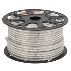 Tira LED 220V SMD2835, 120Led/m, 10W/m, carrete 50 metros con conectores rápidos, 50cm corte