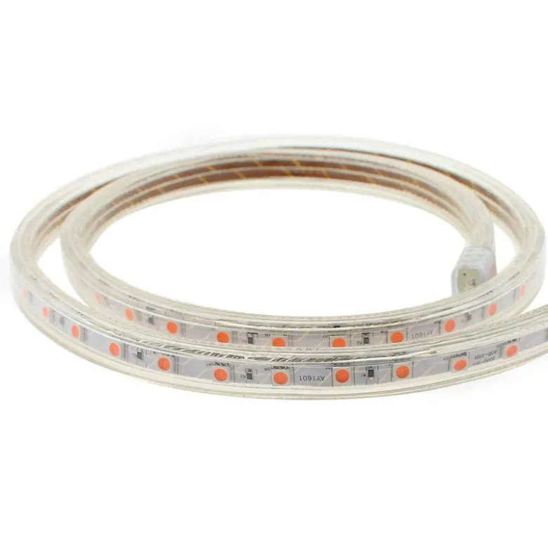 Tira LED 220V SMD5050, 60Led/m, 14,4W, 1 metro, PINK