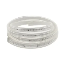 Tira LED 220V SMD2835, 120Led/m, 10W/m, 1 metro con conectores rápidos, 50cm corte