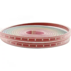 Tira LED 220V SMD2835, 120Led/m, 10W/m, PCB color, 1 metro con conectores rápidos