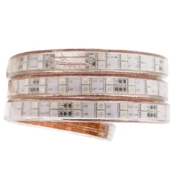 Tira LED 220V SMD 5050, 120Led/m, 14,4W/m, RGB, 2 filas, carrete 50 metros, 18.5mm