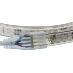Tira LED 220V SMD 5050, 120Led/m, 14,4W/m, RGB, 2 filas, carrete 50 metros, 18.5mm