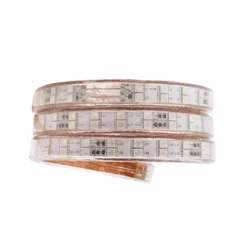 Tira LED 220V SMD5050, 120Led/m, 14,4W/m, RGB, 2 filas, 1 metro