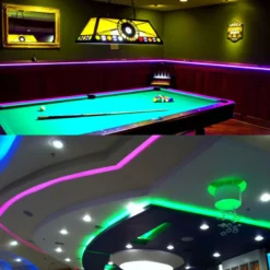 Tira LED 220V SMD5050, 120Led/m, 14,4W/m, RGB, 2 filas, 1 metro