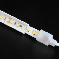 Tubo de silicona para tiras LED, 5x13mm, 1 metro