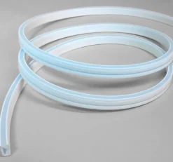 Tubo de silicona para tiras LED, 6x12mm, 1 metro