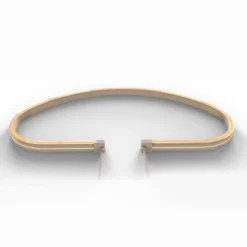 Tubo de silicona para tiras LED, 6x12mm, 1 metro