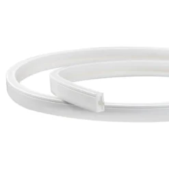 Tubo de silicona para tiras LED, 6x12mm, 1 metro