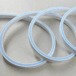 Tubo de silicona para tiras LED, 6x12mm, 1 metro