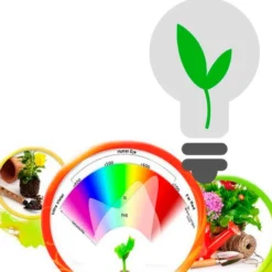 Tubo LED T8 18W, 120cm, PLANT GROW Full Spectrum, Crecimiento de plantas, IP65