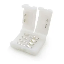 Unión / conector rígido Pin Click para tiras LED RGB 4 pin