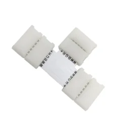 Unión / conector T rígido Pin Click para tiras LED RGB+CCT 6 pin