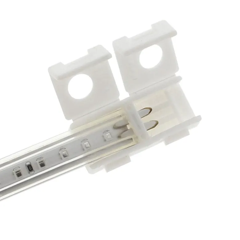 Unión intermedia tira led 220V SMD2835,13x6mm, con conectores rápidos