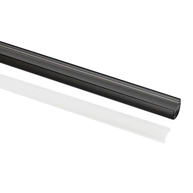 VITRA-S Perfil Aluminio 2m, negro